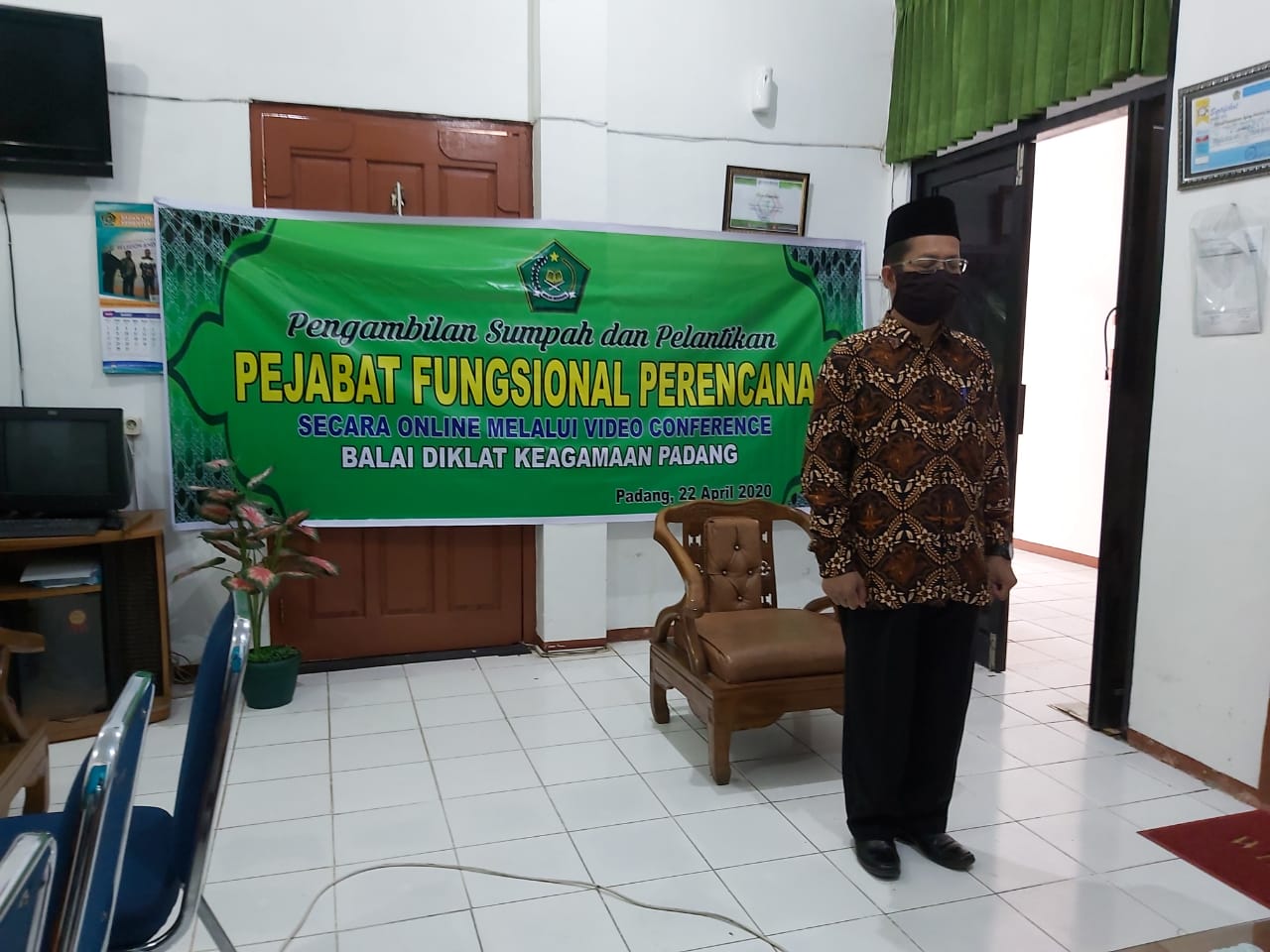 Pelantikan Fungsional Perencana Madya BDK Padang